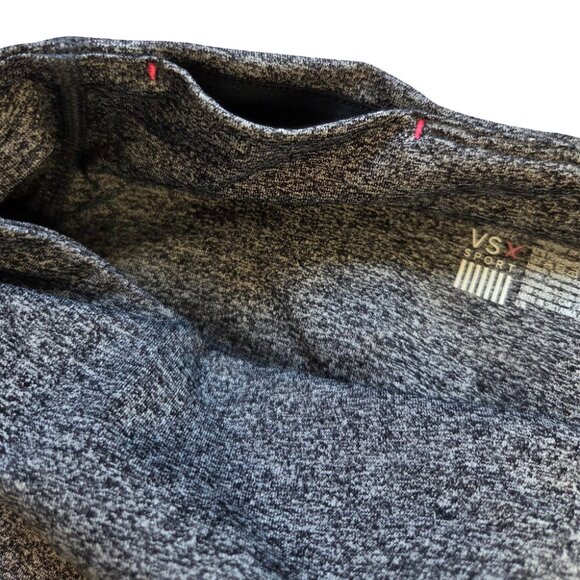 Victoria's Secret VS Sport Cropped Leggings Womens L Gray Athleisure Workout - Picture 5 of 10